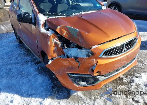 2017 Mitsubishi Mirage Es из США, поврежденный, VIN ML32A3HJ5HH001326